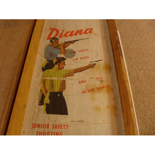 471 - A BOX FOR A 1950'S/60'S DIANA MARK 116 AIR RIFLE