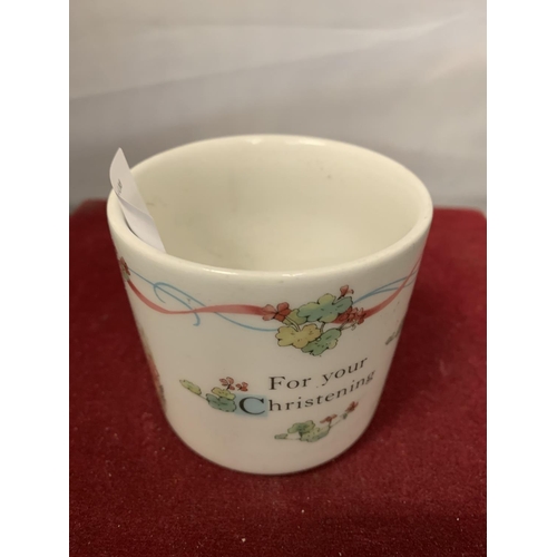 753 - A WEDGWOOD PETER RABBIT CHILD'S MUG