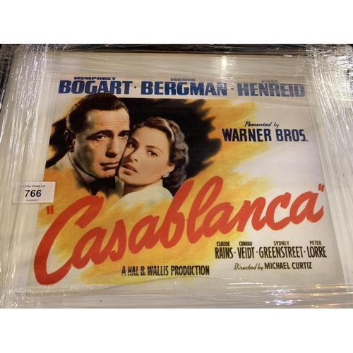 766 - A SMALL CASABLANCA FILM POSTER