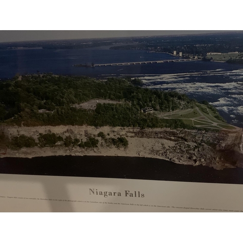 775 - A PANORAMIC VIEW OF NIAGRA FALLS BY JAMES BLAKEWAY