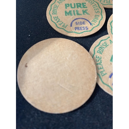 680 - SEVEN TOKENS TO INCLUDE  H J FLEET NEWCASTLE MARKET AND PURE MILK