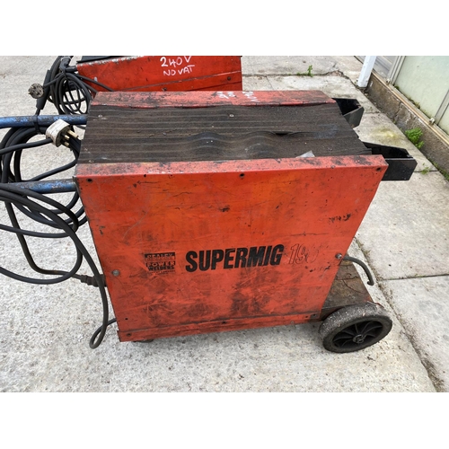 34 - A SEALEY SUPERMIG POWER WELDER - 240 VOLT - NO VAT