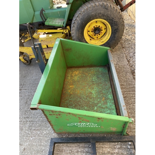 168 - A TRANSPORT BOX TO FIT A COMPACT TRACTOR  42