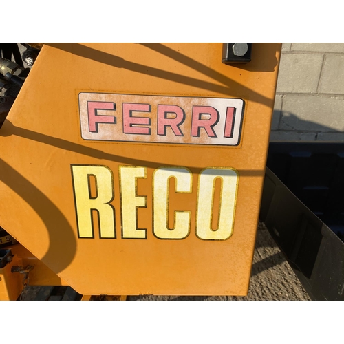 170 - A RECO FERRI FLAIL HEDGE CUTTER WITH 3 METRE WIDE HEAD  - NO VAT