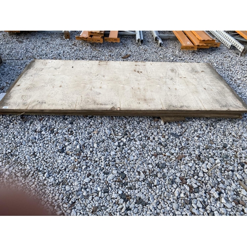 206 - TWO 8'X4' BOARDS AND FOUR OTHERS - NO VAT