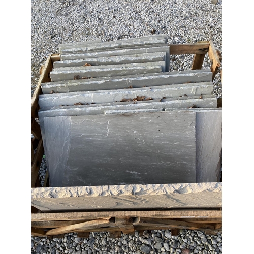 215 - A PALLET OF PAVING STONE + VAT