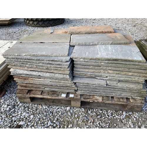 218 - A PALLET OF PAVING STONE + VAT