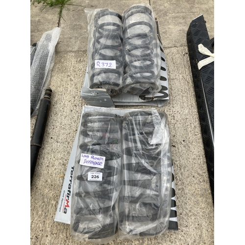 226 - FOUR SPRINGS - RANGER/ISUZU  - NO VAT