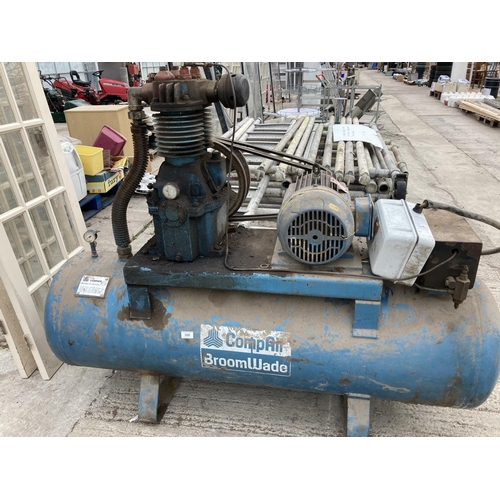 300 - A BROONWADE DE61447/197N COMPRESSOR + VAT