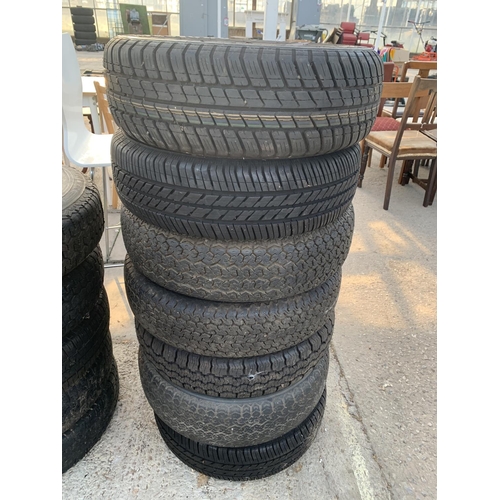 299 - SEVEN TYRES  - NO VAT