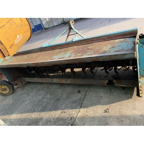 54 - A KIDD FLAIL MOWER IN WORKING ORDER + VAT