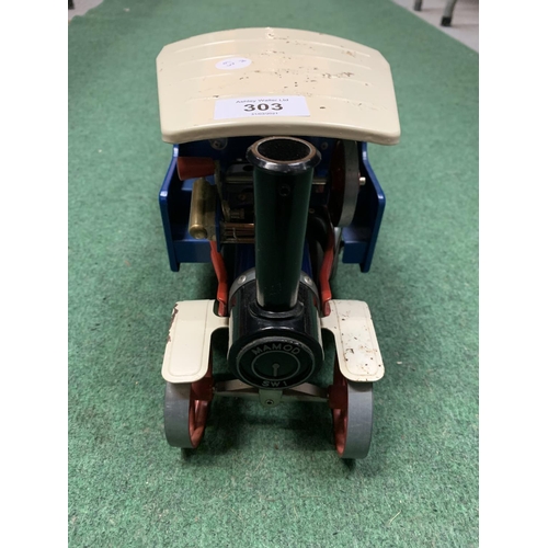 303 - A MAMOD STEAM WAGON - L:41CM H:17.5CM