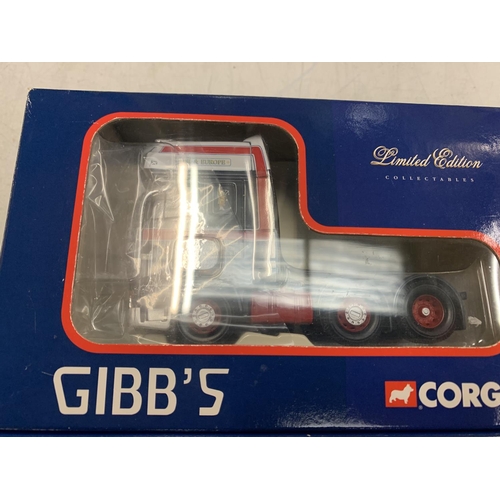 339 - BOXED CORGI LIMITED EDITION DAF XF SUPER SPACE TRACTOR UNIT AND A BOXED CORGI FRIDGE TRAILER BOTH GI... 