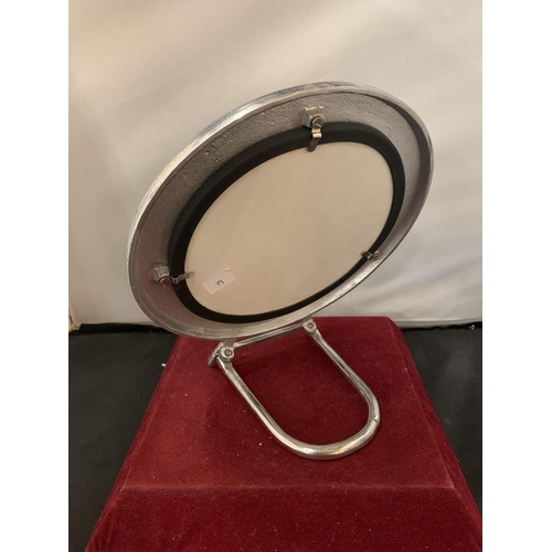 10 - A LOUIS VUITTON DRESSING TABLE MIRROR H:29 CM