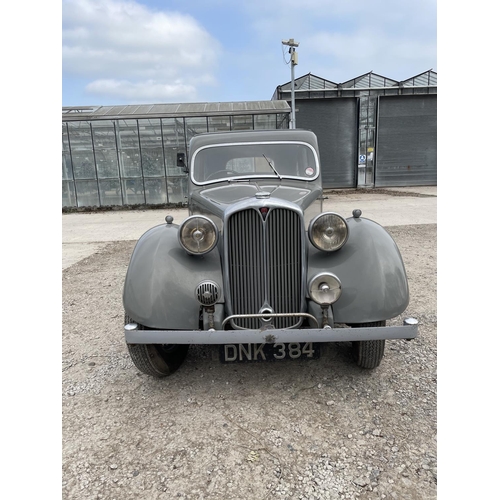 1210 - A 1937 ROVER 14 SALOON CAR, 1694 CC SIX CYLINDER, ON A V5C WITH ORIGINAL REGISTRATION NUMBER. WIRE W... 