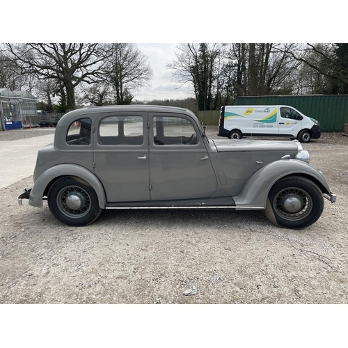 1210 - A 1937 ROVER 14 SALOON CAR, 1694 CC SIX CYLINDER, ON A V5C WITH ORIGINAL REGISTRATION NUMBER. WIRE W... 