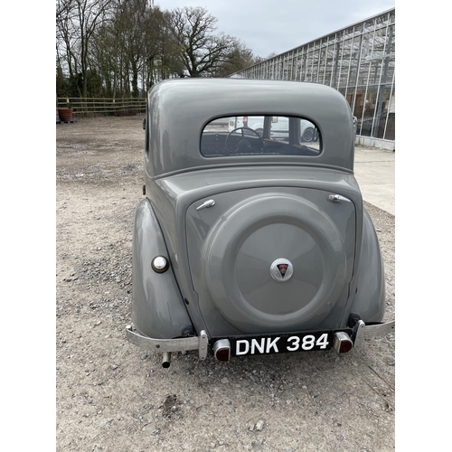 1210 - A 1937 ROVER 14 SALOON CAR, 1694 CC SIX CYLINDER, ON A V5C WITH ORIGINAL REGISTRATION NUMBER. WIRE W... 