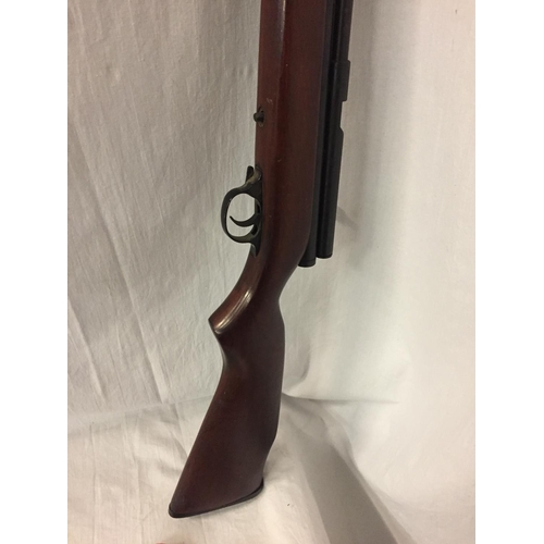 169 - A QB78 CO2 AIR RIFLE AND THREE TINS OF .177 CAL PELLETS