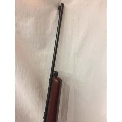 169 - A QB78 CO2 AIR RIFLE AND THREE TINS OF .177 CAL PELLETS