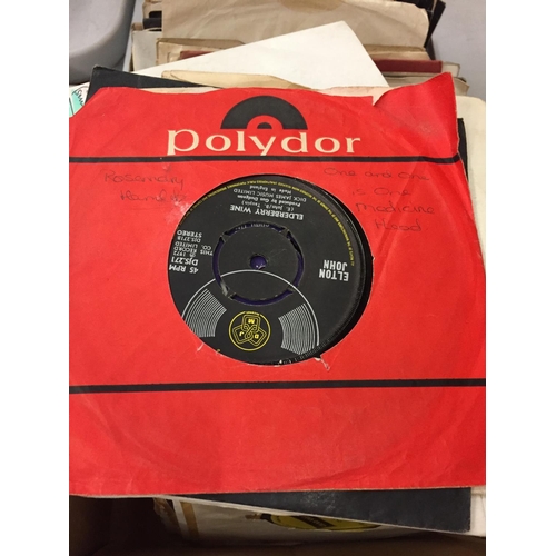 170 - A QUANTITY OF VARIOUS GENRE 45 SINGLES (APPROX OVER 160) TO INCLUDE DEXY'S MINIGHT RUNNERS, SURVIVOR... 
