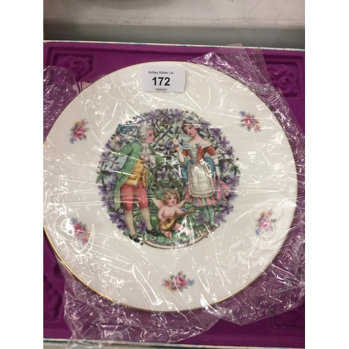 172 - THREE BOXED ROYAL DOULTON COLLECTORS PLATES
