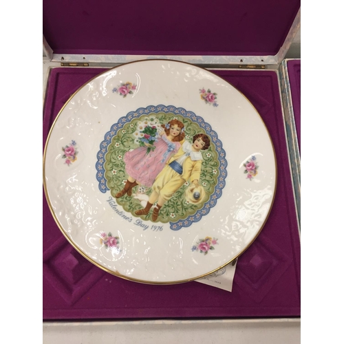 172 - THREE BOXED ROYAL DOULTON COLLECTORS PLATES