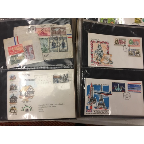 175 - A LARGE QUANTITY OF FIRST DAY COVERS IN FILES TO INCLUDE INTERNATIONAL EXAMPLES