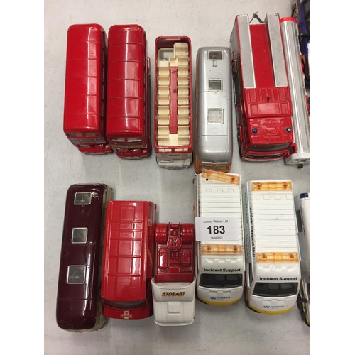 183 - A COLLECTION OF DIE CAST TOYS TO INCLUDE CORGI