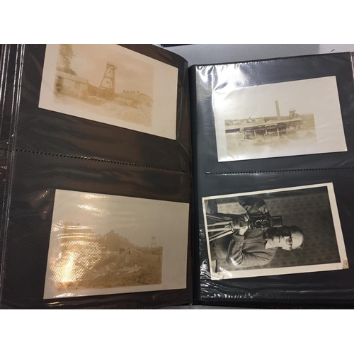193 - AN ALBUM OF POSTCARDS OF THE POTTERIES AND SURROUNDING AREA ETC