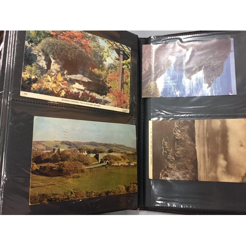 193 - AN ALBUM OF POSTCARDS OF THE POTTERIES AND SURROUNDING AREA ETC