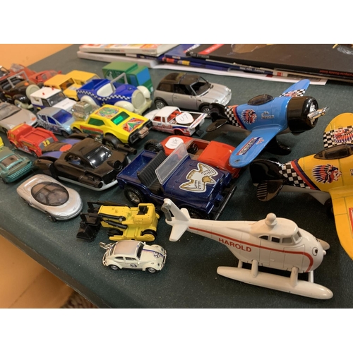 262 - A COLLECTION OF TOY CARS
