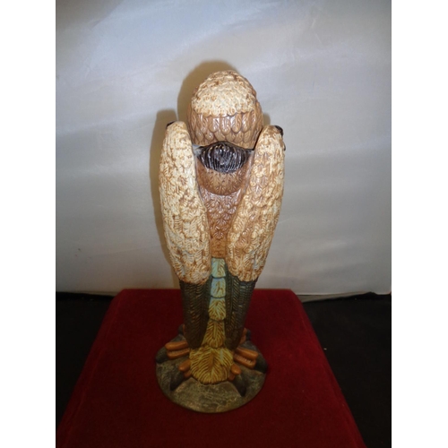 715 - AN ANDY HULL GROTESQUE BIRD VINCENT THE VULTURE DECANTER