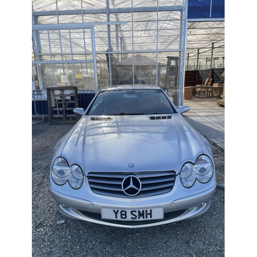 1220 - A 2004 MERCEDES SL 350 AUTO CONVERTIBLE. REGISTRATION Y8 SMH. 3724 CC  FROM A DECEASED'S ESTATE (AGE... 