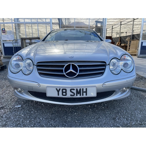 1220 - A 2004 MERCEDES SL 350 AUTO CONVERTIBLE. REGISTRATION Y8 SMH. 3724 CC  FROM A DECEASED'S ESTATE (AGE... 