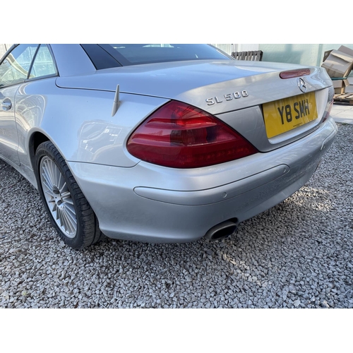 1220 - A 2004 MERCEDES SL 350 AUTO CONVERTIBLE. REGISTRATION Y8 SMH. 3724 CC  FROM A DECEASED'S ESTATE (AGE... 