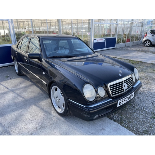 1240 - A 1999 MERCEDES E55 AMG AUTO SALOON. REGISTRATION S563 MBY. 5439 CC  FROM A DECEASED'S ESTATE (AGE A... 