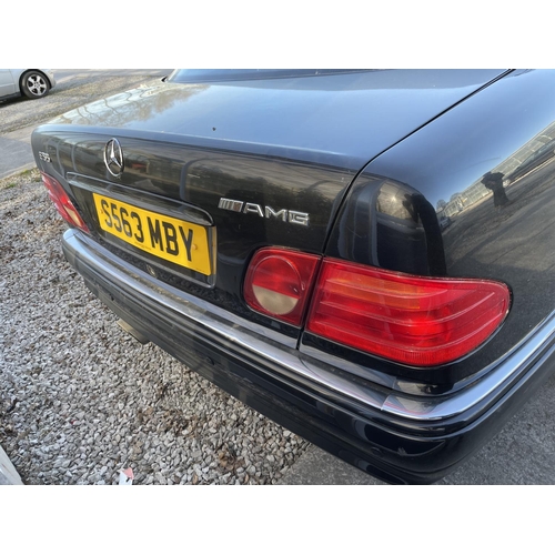 1240 - A 1999 MERCEDES E55 AMG AUTO SALOON. REGISTRATION S563 MBY. 5439 CC  FROM A DECEASED'S ESTATE (AGE A... 