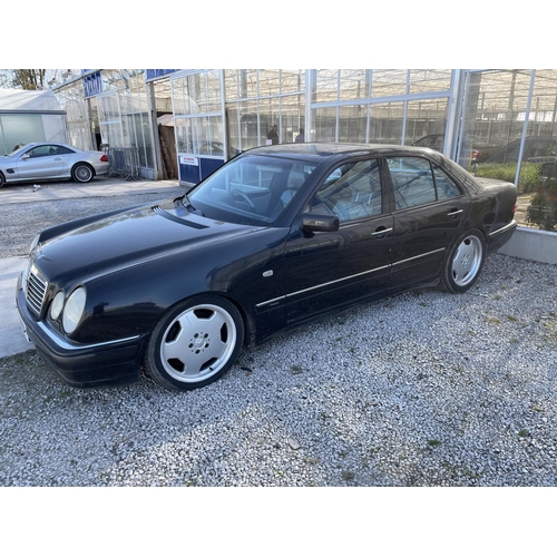 1240 - A 1999 MERCEDES E55 AMG AUTO SALOON. REGISTRATION S563 MBY. 5439 CC  FROM A DECEASED'S ESTATE (AGE A... 