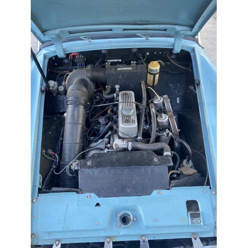 1250 - A 1970 MG MIDGET MARK 3 1275  CC. THE CAR HAS UNDERGONE A SPEEDWELL CONVERSION AND IS AN EARLY VERSI... 