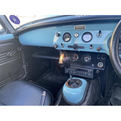 1250 - A 1970 MG MIDGET MARK 3 1275  CC. THE CAR HAS UNDERGONE A SPEEDWELL CONVERSION AND IS AN EARLY VERSI... 