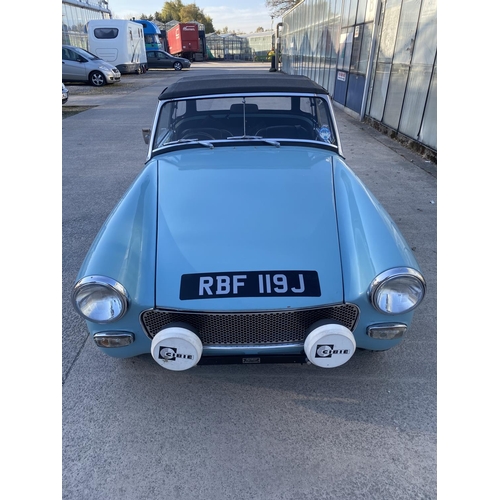 1250 - A 1970 MG MIDGET MARK 3 1275  CC. THE CAR HAS UNDERGONE A SPEEDWELL CONVERSION AND IS AN EARLY VERSI... 