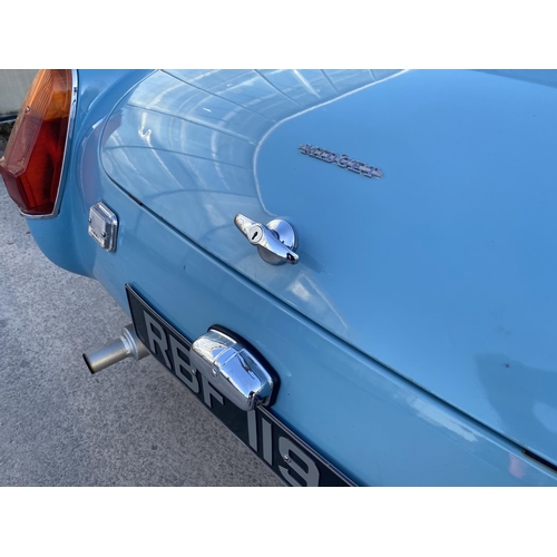 1250 - A 1970 MG MIDGET MARK 3 1275  CC. THE CAR HAS UNDERGONE A SPEEDWELL CONVERSION AND IS AN EARLY VERSI... 