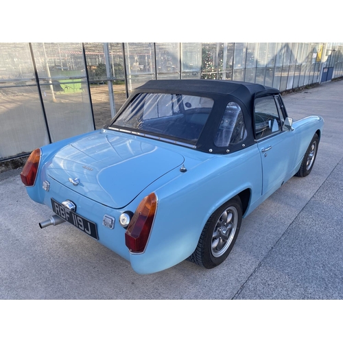 1250 - A 1970 MG MIDGET MARK 3 1275  CC. THE CAR HAS UNDERGONE A SPEEDWELL CONVERSION AND IS AN EARLY VERSI... 