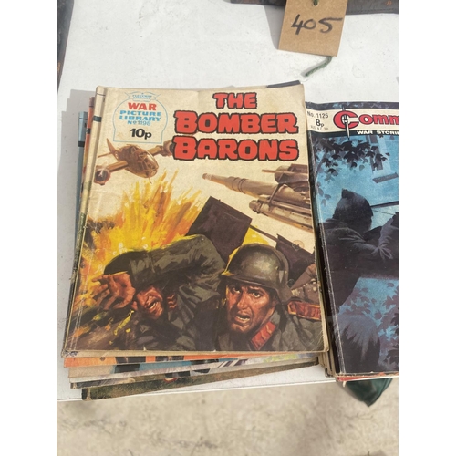 1360 - A COLLECTION OF VINTAGE WAR COMICS