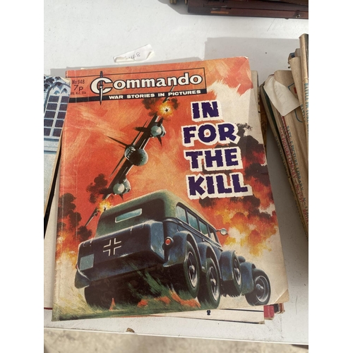 1360 - A COLLECTION OF VINTAGE WAR COMICS