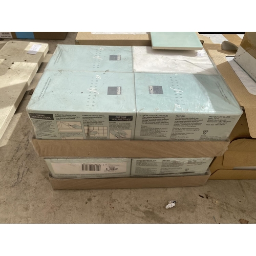 1417 - A LARGE QUANTITY OF CERAMIC TILES