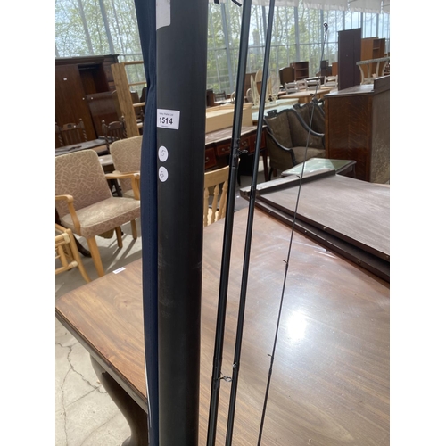 1514 - AN AERO 14' MATCH ROD WITH CARRY TUBE