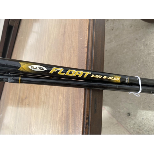 1517 - A 3 PIECE FLADEN FLOAT ROD