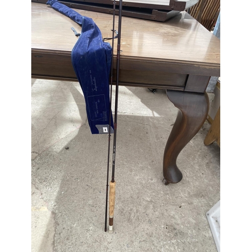 1519 - A 10' BOB CHURCH FLY FISHING ROD