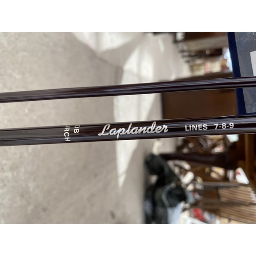 1519 - A 10' BOB CHURCH FLY FISHING ROD